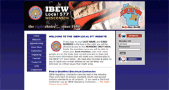 Desktop Screenshot of ibewlu577.com